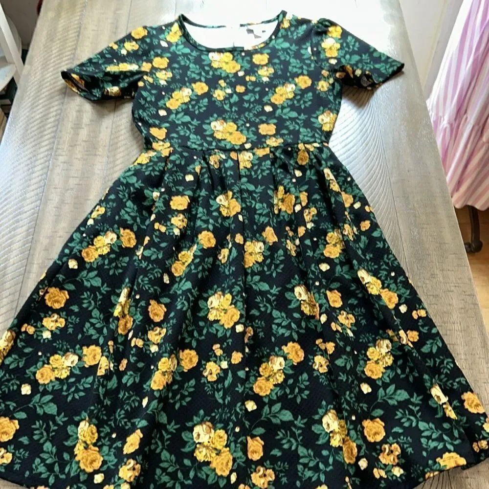 Chic 2 Pockets 💳💷💄Travel ✈️ 🛳️ Dress 👗 No Wrinkles Fit&Flare Stretch Comfy - Picture 8 of 17